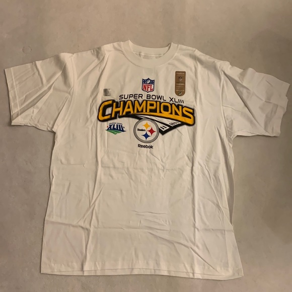 Super Bowl XLIII NFL Champions tshirt - Picture 1 of 1